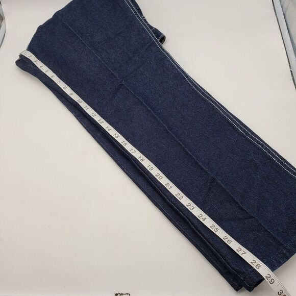 Vintage Gitano Jeans Womens 16 Blue Basic Denim Missy Short High Rise 80s 90s - Picture 14 of 15